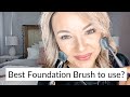 Best foundation brush to create a Full Coverage Foundation Look | Amber Lykins