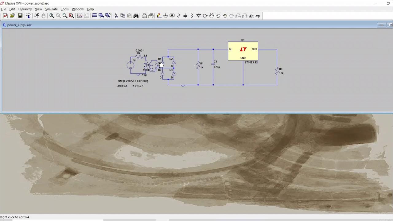 Power Supply LTSpice Simulation Charger Adapter Power supply