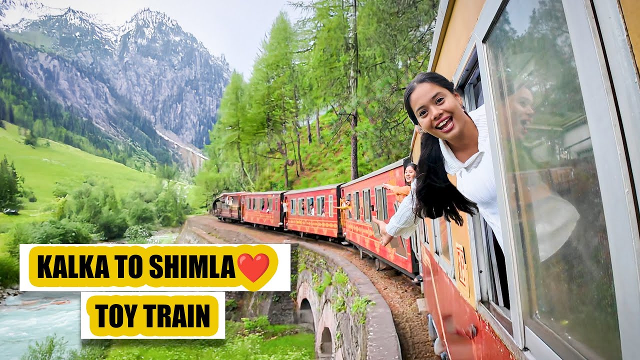 Kalka to Shimla Toy Train Journey 😍 | Shimla Tour Vlog 🏔️ - YouTube