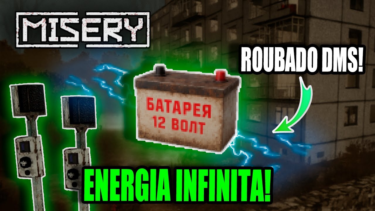 Como TER ENERGIA ILIMITADA no MISERY 🔋  Guia Completo
