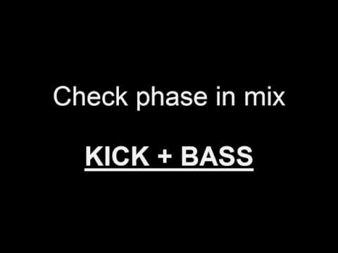 Проверка фазы в миксе (Бочка и Бас)