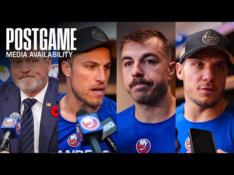 New York Islanders Postgame Availability | NYI 2 vs MIN 5 (11/07/25)