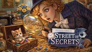 Hidden Object: Street Of Secrets screenshot 3