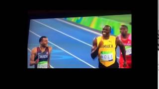 Usain Bolt and Andre De Grasse - Best Friends