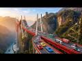 How Engineers Built the World's Highest Bridge Above the Clouds: The Most Dangerous Build on Earth!