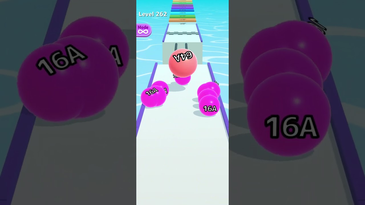 Ball Run 2048 level 262 