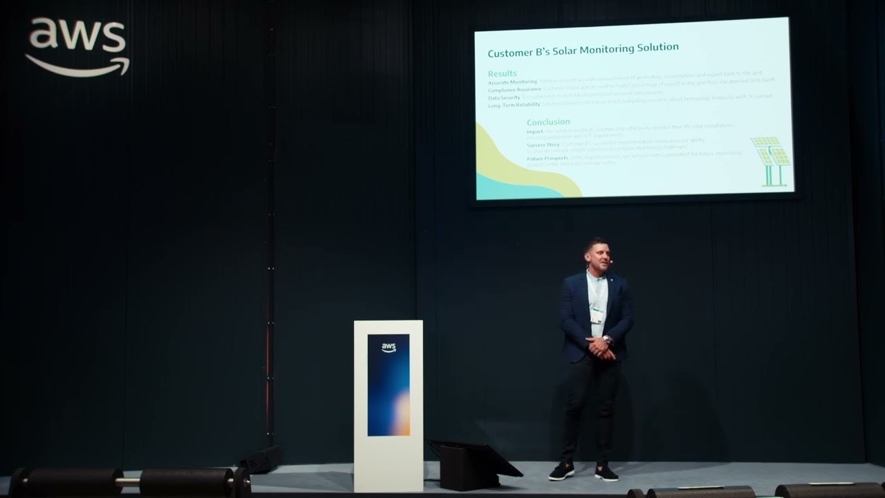 Hannover Messe 2024: End-to-end remote power monitoring built on AWS