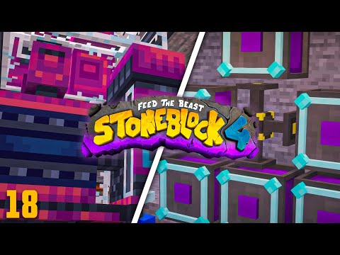 Minecraft Stoneblock 4 Warping Time 18 