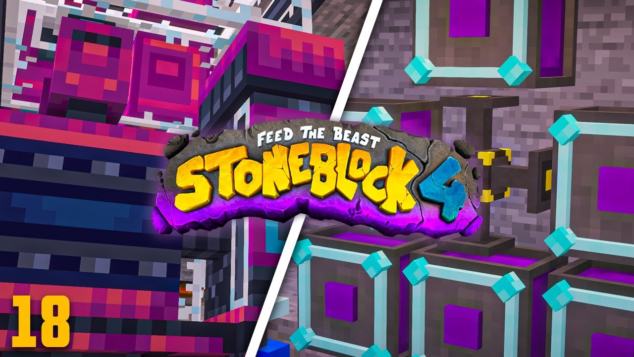 Minecraft: Stoneblock 4 - Warping Time (#18)