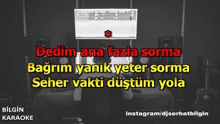 Barış Manço - Seher Vakti Karaoke Orjinal Stüdyo