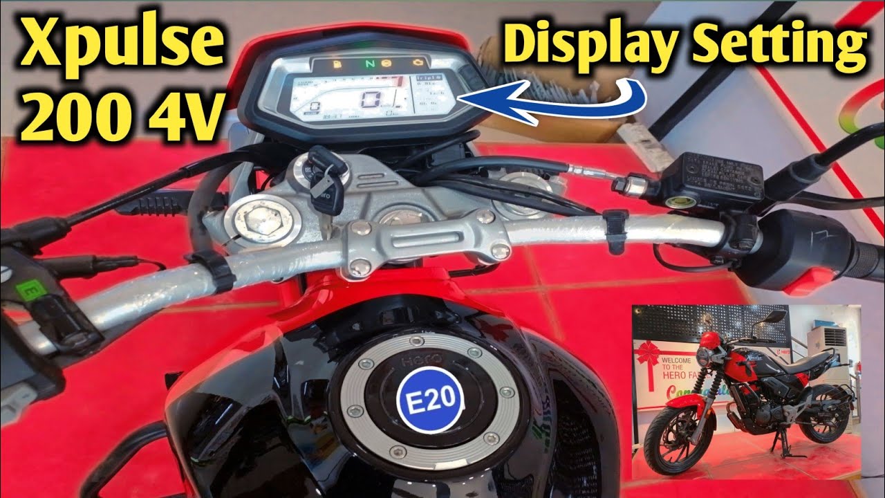 Hero Xpulse 200T 4V Bluetooth Dashboard Settings How To Set Time And hero-xpulse-200t-4v-bluetooth-dashboard-settings-how-to-set-time-and