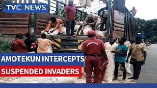 VIDEO: Amotekun Intercepts 151 Suspected Invaders in Ondo State