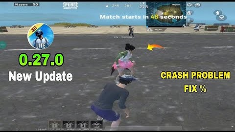 PUBG LITE CRASH PROBLEM FIX NEW UPDATE 0.27.0 2024 🔥🔥