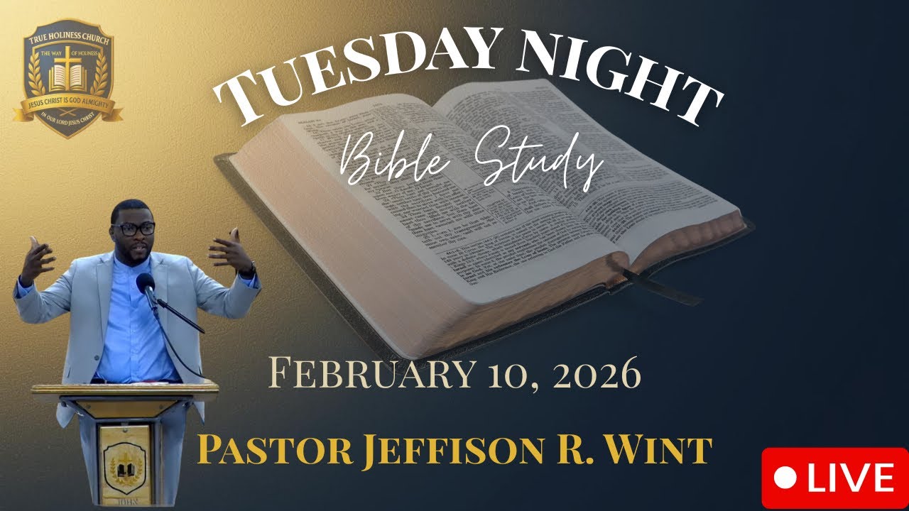 Pastor Jeffison Wint:  Temptation of Power -  Bible Class February 10, 2026