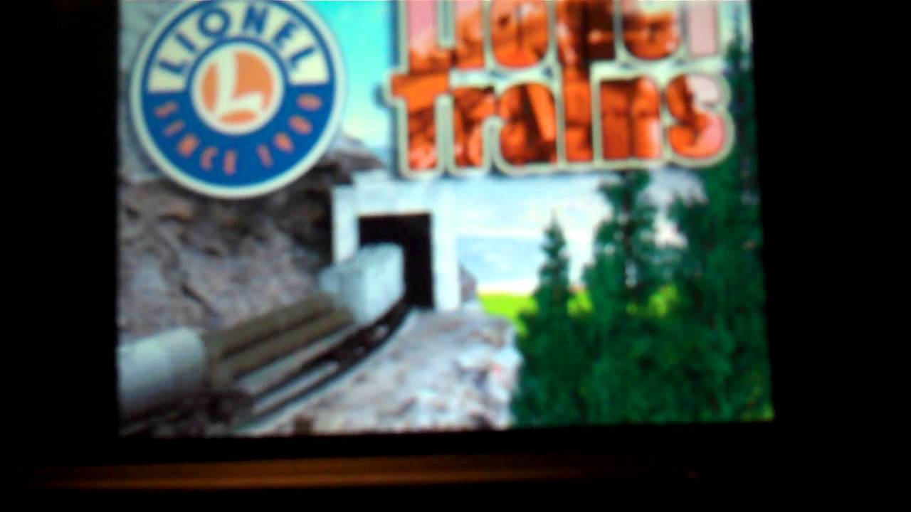 Lionel Trains on track opening. YouTube