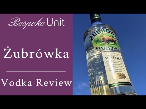 Żubrówka Vodka Review - Zu Bison Grass Polish Vodka