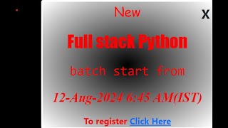 VTS SCHOOL Python Day 14 Demo Session