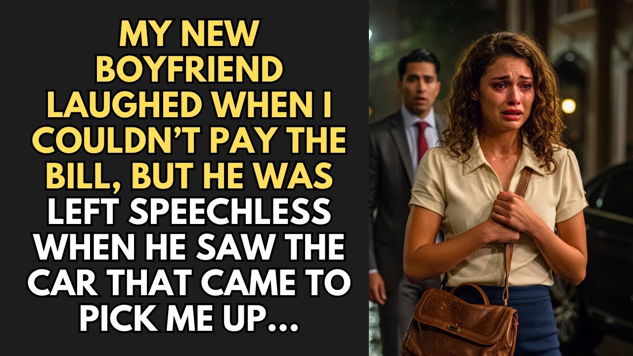 My New Boyfriend Laughed When I Couldn’t Pay The Bill, But He Was Left Speechless When He Saw...