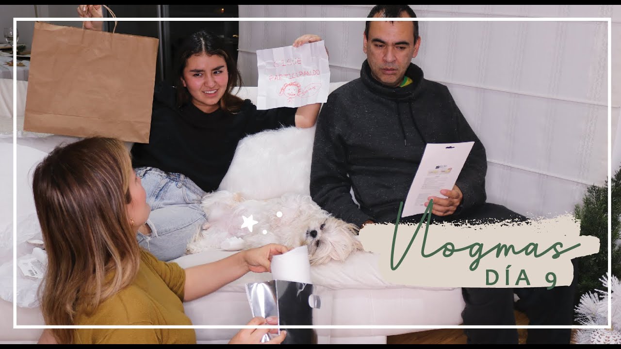 Inmovilizaron nuestro carro y mi papá se enoja mucho + Secret Santa! VLOGMAS DÍA 9 - Sophie Giraldo
