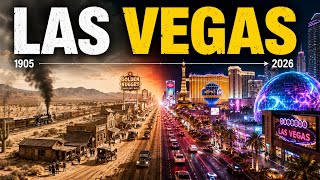 Evolution of Las Vegas | Fixed Camera Timelapse: Desert to Neon Empire (1905–2026)