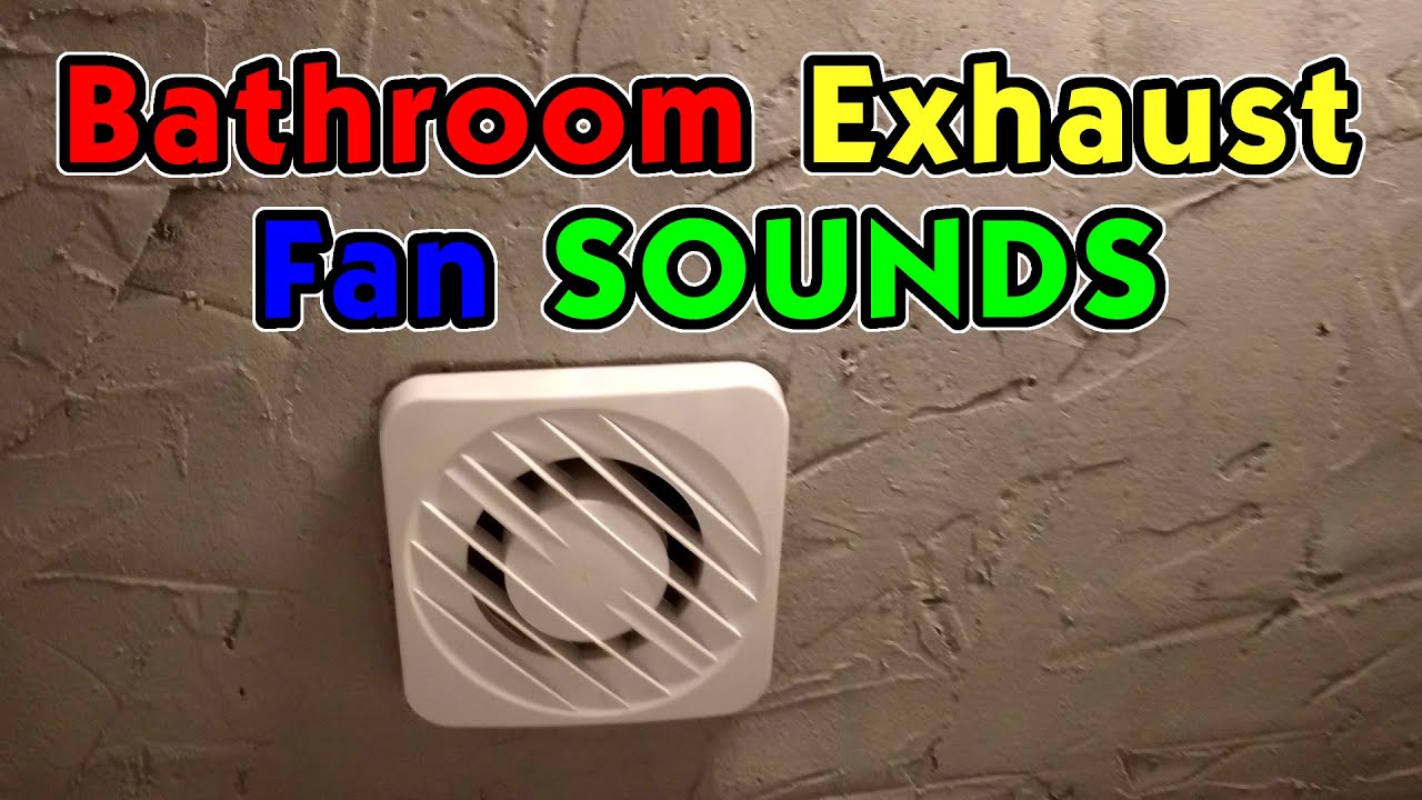 White noise - Bathroom Exhaust Fan Sounds - YouTube