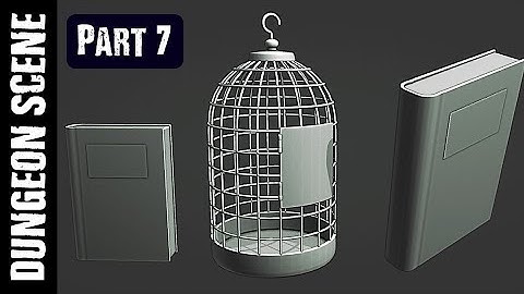 BLENDER: DUNGEON SCENE (PART 7: MODELING)
