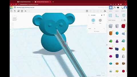 Monkey Madness! - A TinkerCAD Tutorial
