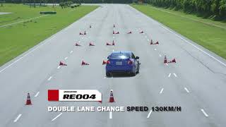Bridgestone POTENZA Adrenalin RE004 เปรียบเทียบ Double Lane Change