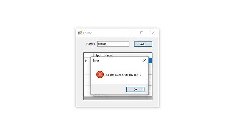 How to prevent duplicate records entry in datagridview  - Vb.net @mikecodz2821 | Connection String