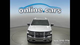 A63646YT Used 2021 Chevrolet Silverado 1500 White Truck Test Drive, Review, For Sale