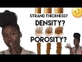 The TRUTH about HAIR TYPING: Porosity, Density, & Strand Thickness || Bootcamp Epi. 3 || folahontas