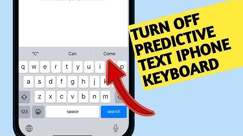 How To Turn Off PREDICTIVE TEXT iPhone Keyboard (turn off suggestions iphone keyboard)