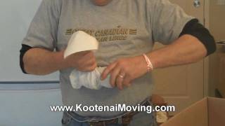 How To Pack Stemware - Video 13 of 16 - Kootenai Storage and Relocation