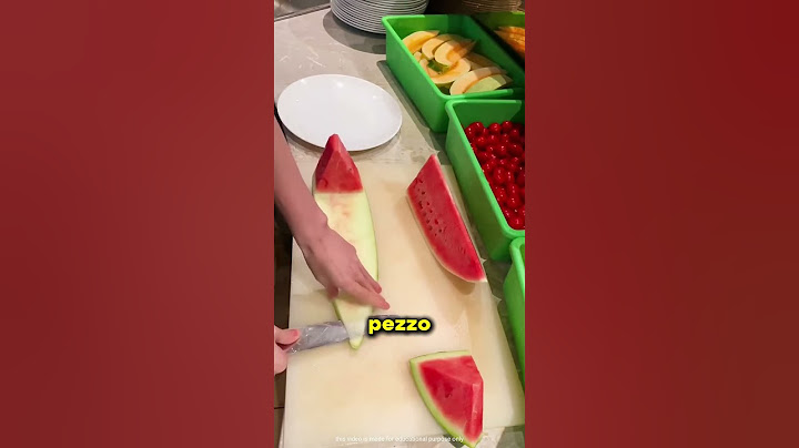 I cinesi fanno qualcosa di incredibile con l'anguria 😲