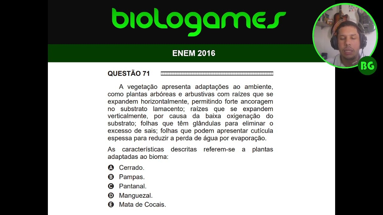 Biosfera: Vegetação no mundo, Curso Enem Play