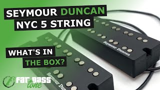 Seymour Duncan NYC Bass® 5 String Pickups: What's In The Box? (A