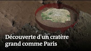 Un cratère grand comme Paris découvert au Groenland