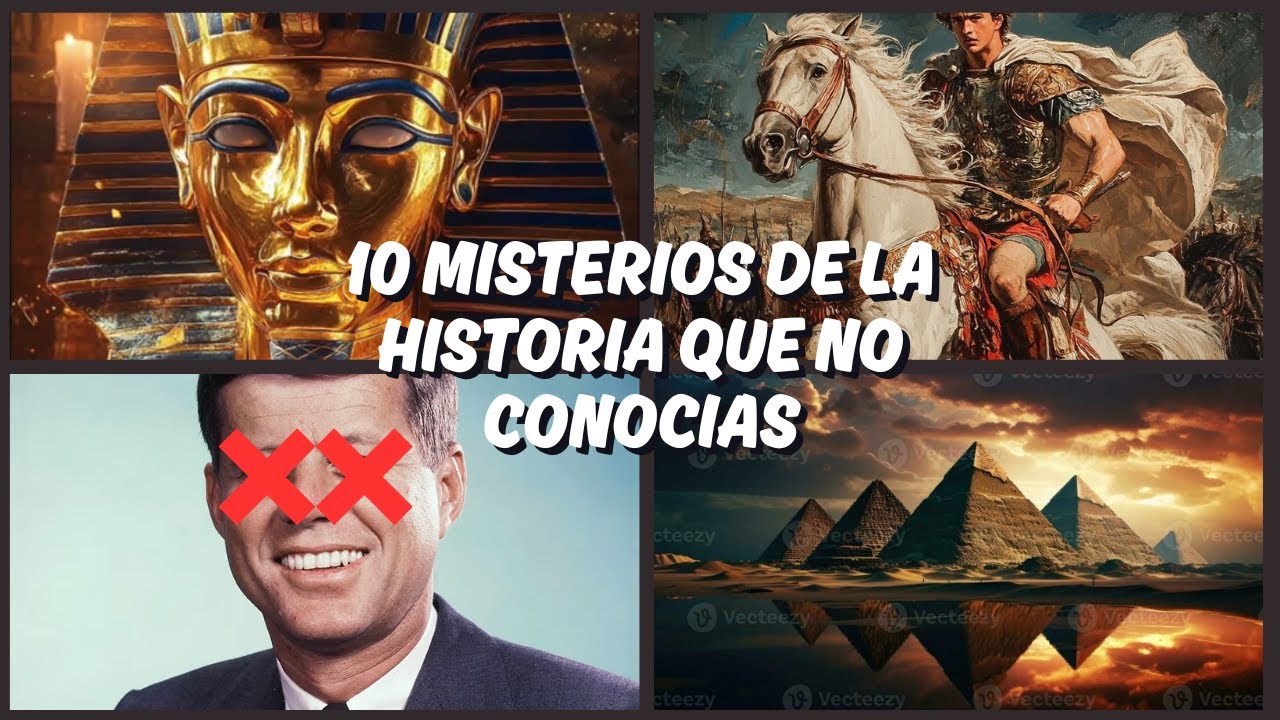 10 MISTERIOS DE LA HISTORIA SIN RESOLVER QUE NO CONOCIAS |2|😮⏳ - YouTube