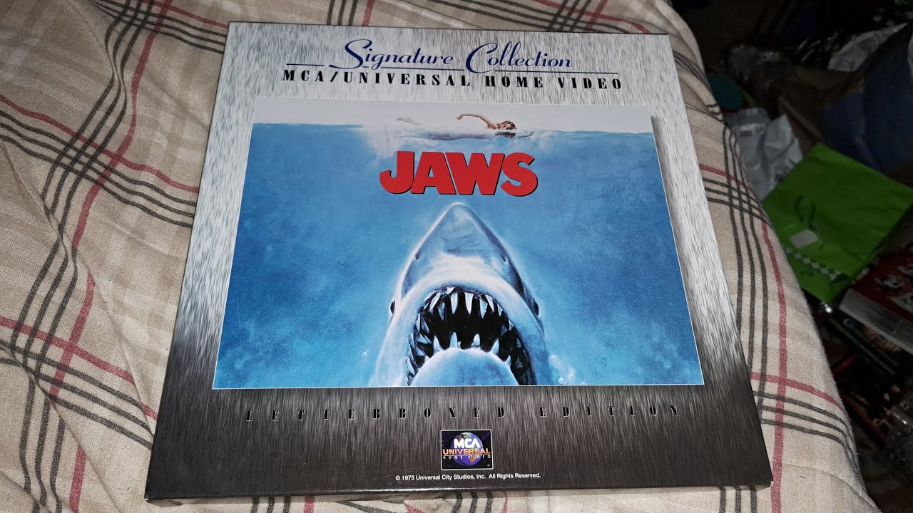 1995/1996 Laserdisc Opening To "Jaws: Signature Collection Edition"