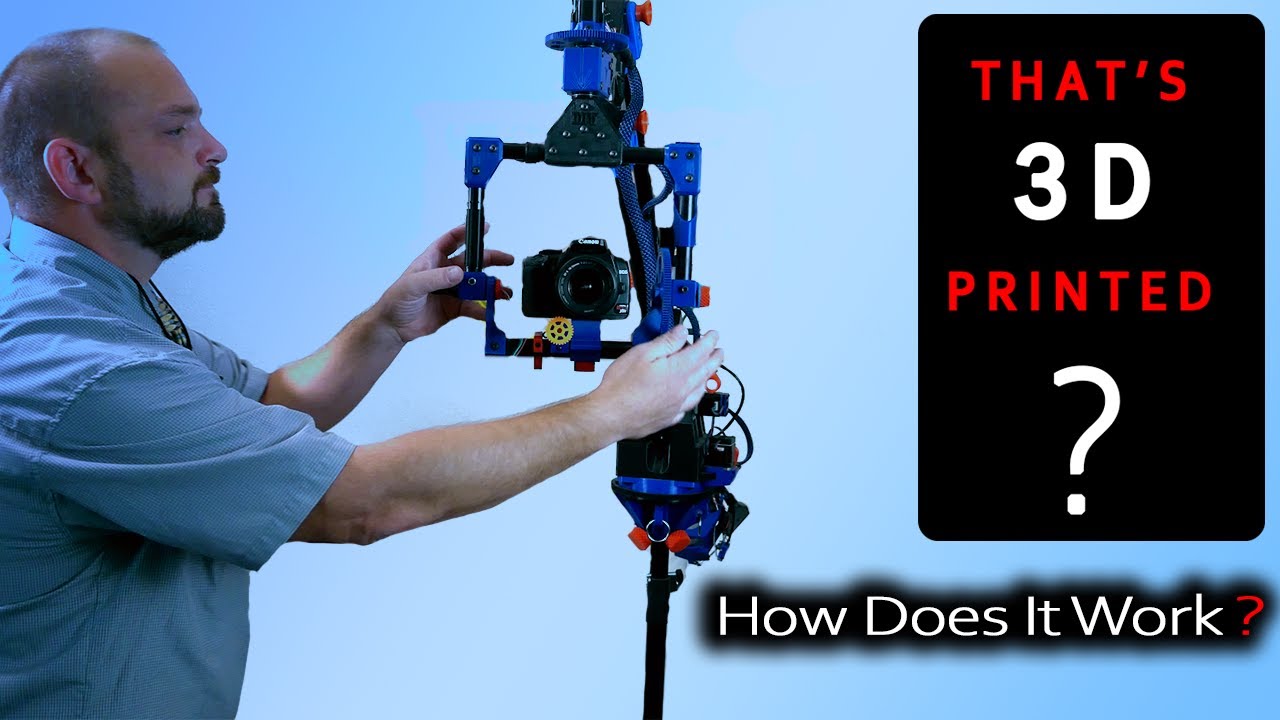 3D Printed motion control camera | Setting up the rig - YouTube