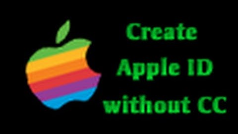 Creating an Apple ID Without a Credit Card