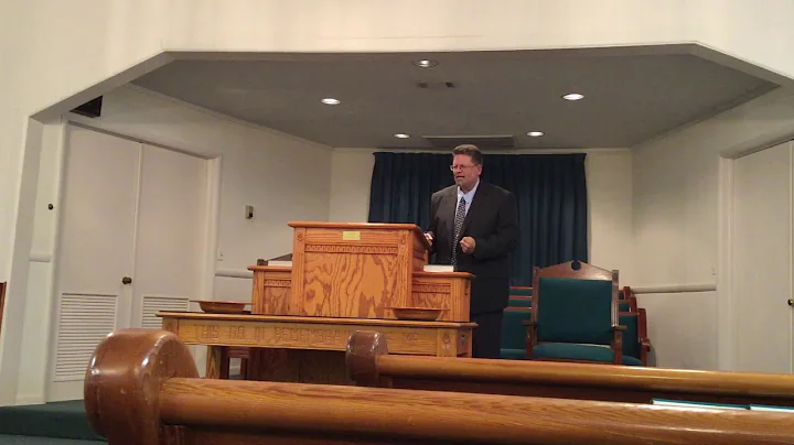 Jason Whitmire- Mt. Pisgah Baptist Church (Sermon 1)