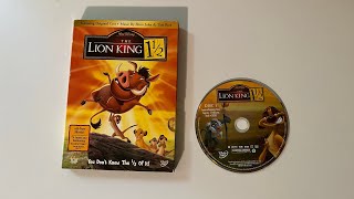 Opening To The Lion King 1½ 2004 Dvd
