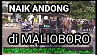 Wisata Jogja Keliling Malioboro Naik Andong