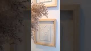 DIY Floral Tile (wall art)