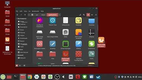 Learning Firefox Part 2, How to make a firefox desktop icon in Linux Mint Long Version