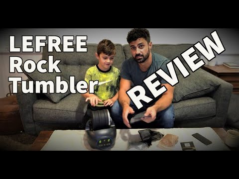 LEFREE Rock Tumbler - Unboxing and Review 