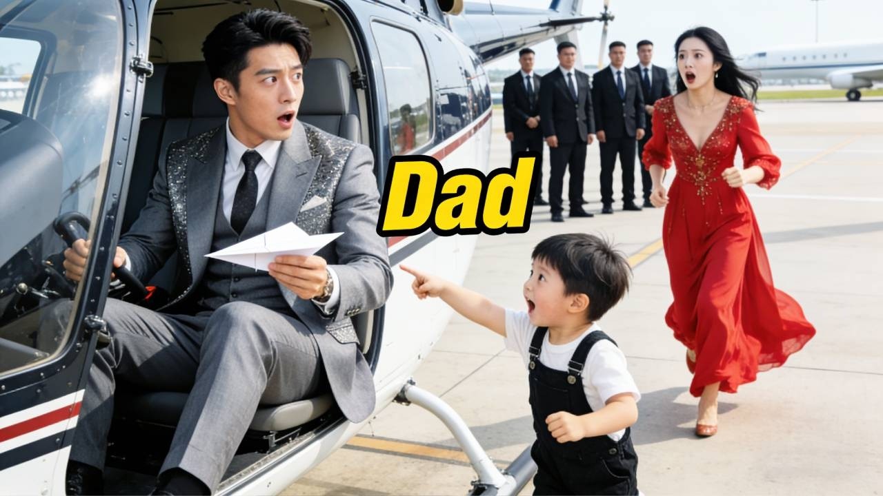 A Boy's Paper Plane Landed At The CEO's Feet—Revealing He Was His Biological Father!