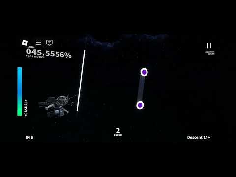 Iris Descent excpet I miss 30 notes (Project: Rusher)