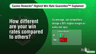Grand Mondial Casino® presents: Casino Rewards® Highest Win Rate Guarantee™ Explained